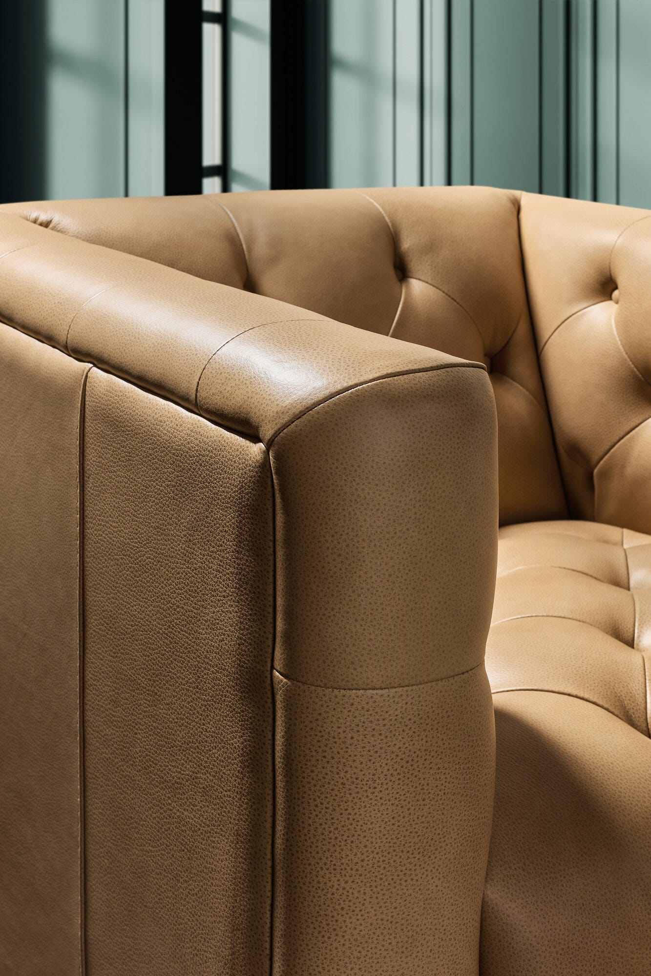 Nicolla Stationary Chair Detail