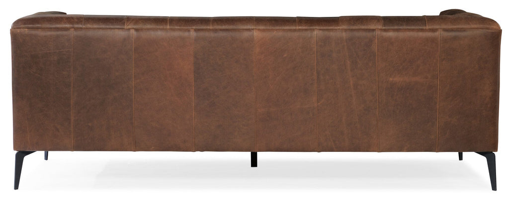 Nicolla Leather Stationary Sofa