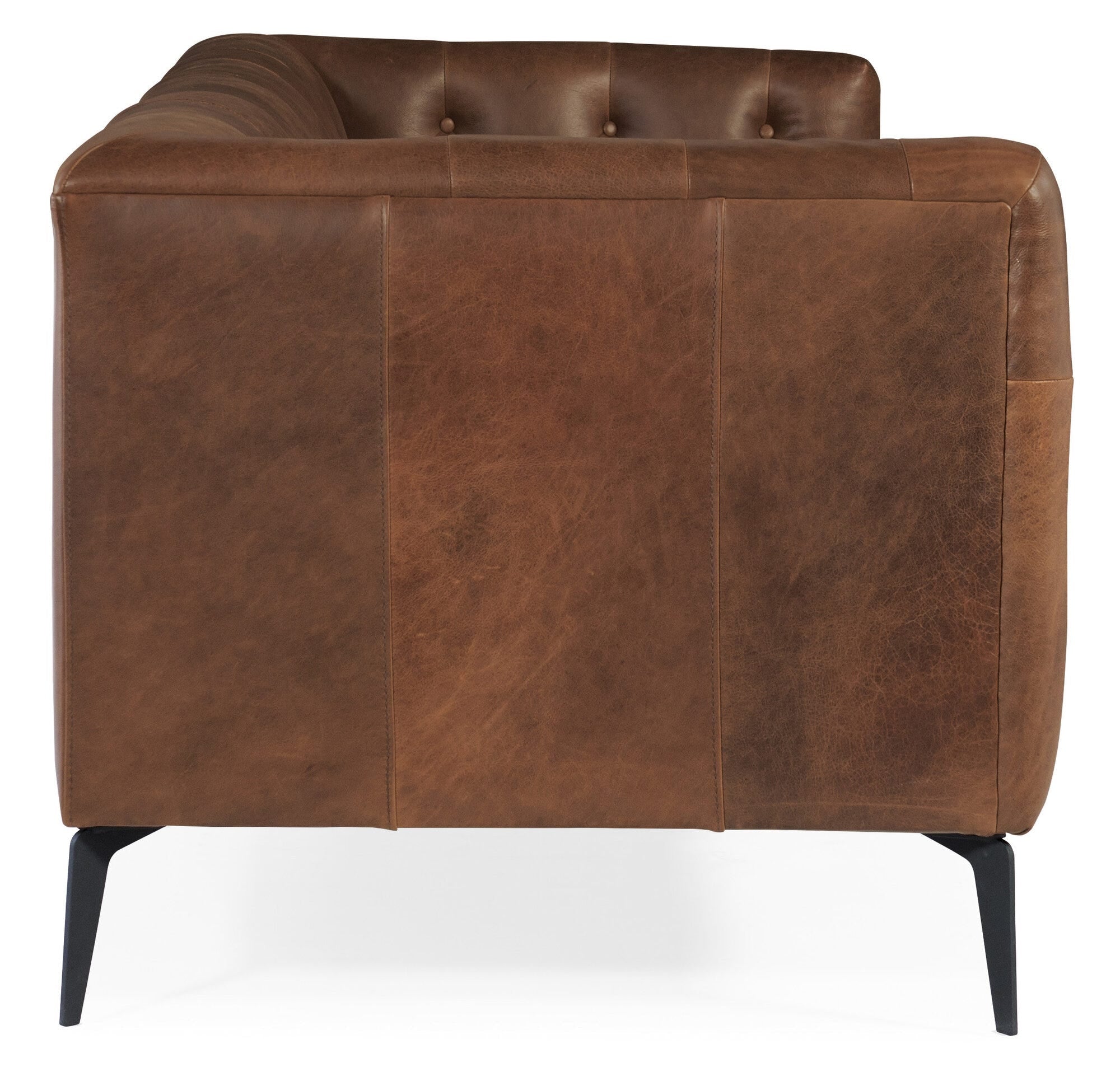 Nicolla Leather Stationary Sofa