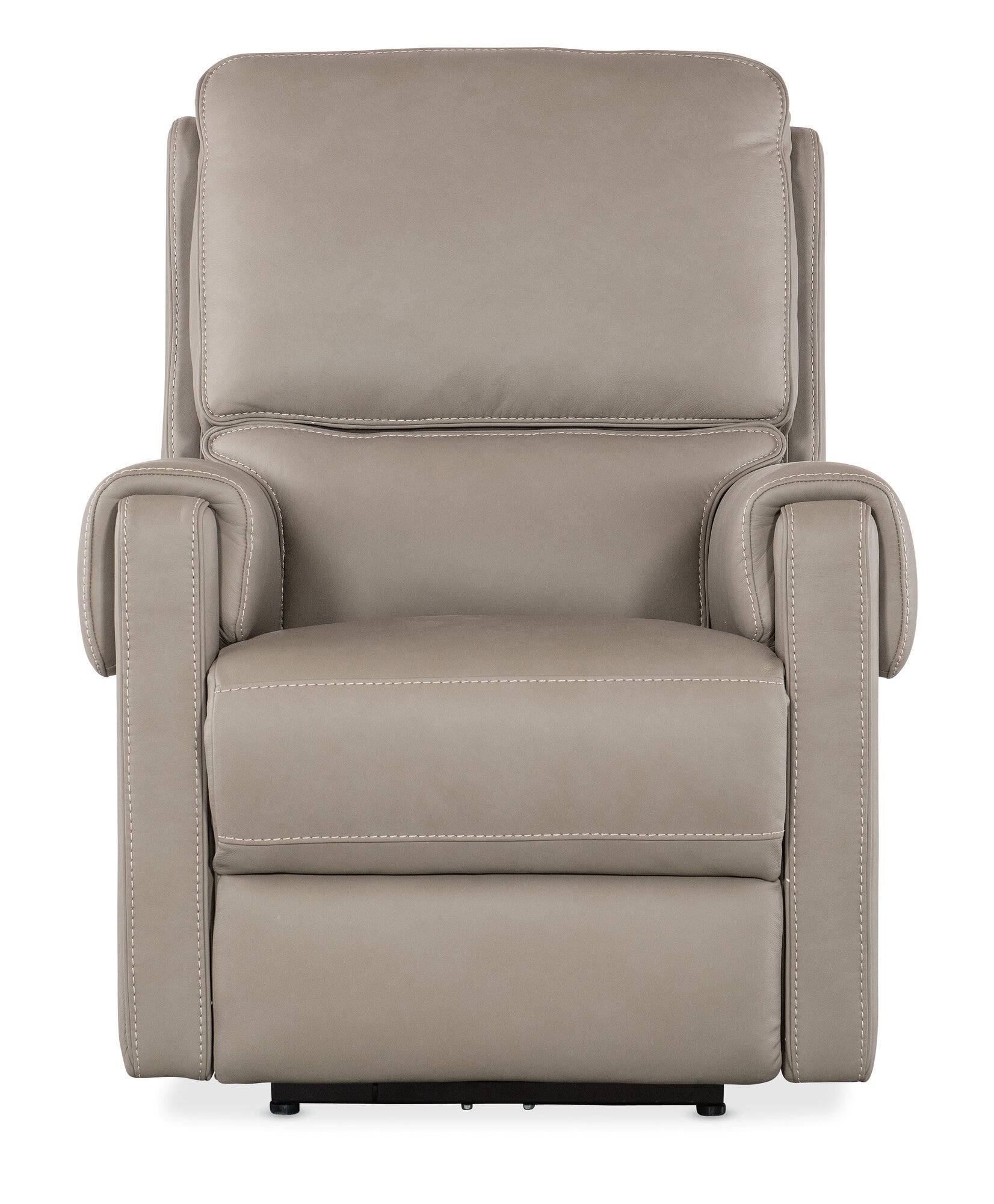Somers Power Recliner with Power Headrest Straight Silo Image