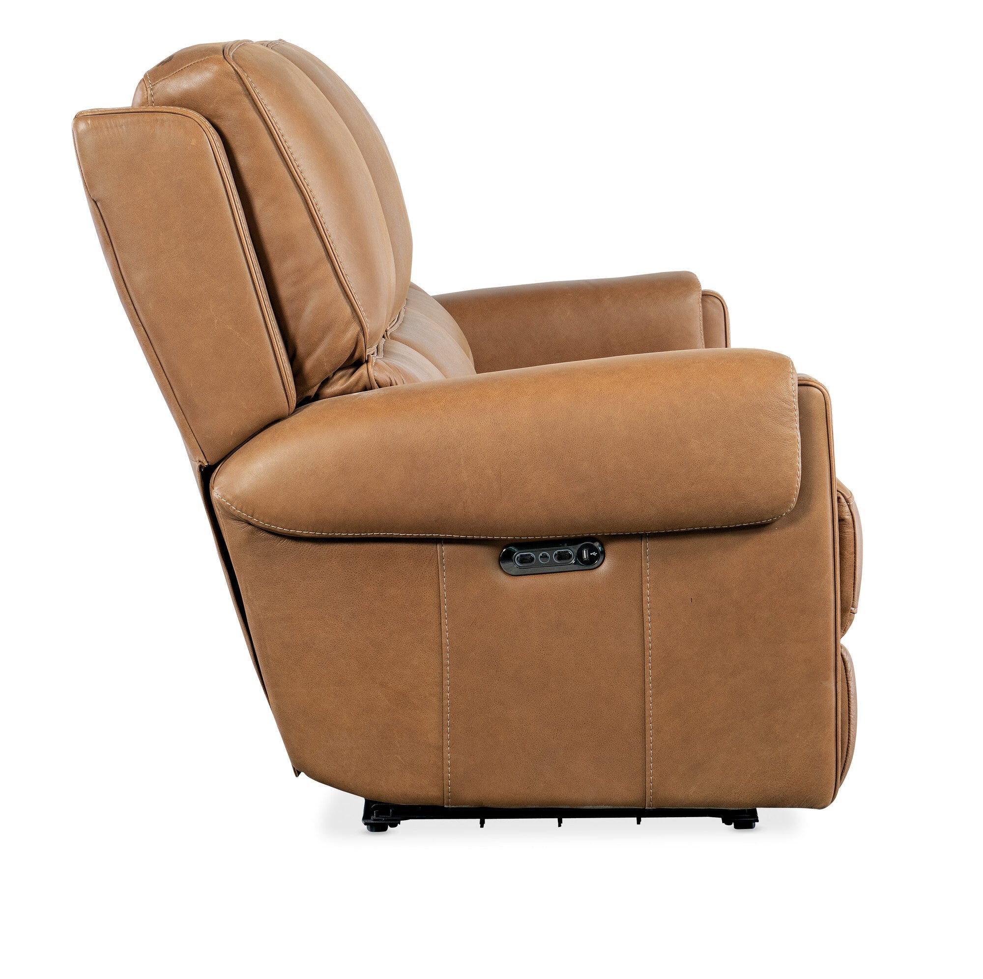 Somers Sofa with Power Recline & Power Headrest Side Silo Image