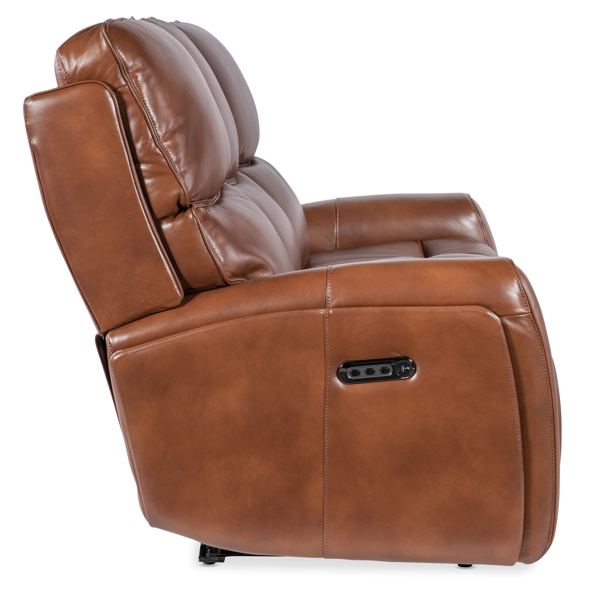 Crosby Zero Gravity Power Sofa with Power Headrest and Lumbar - Side
