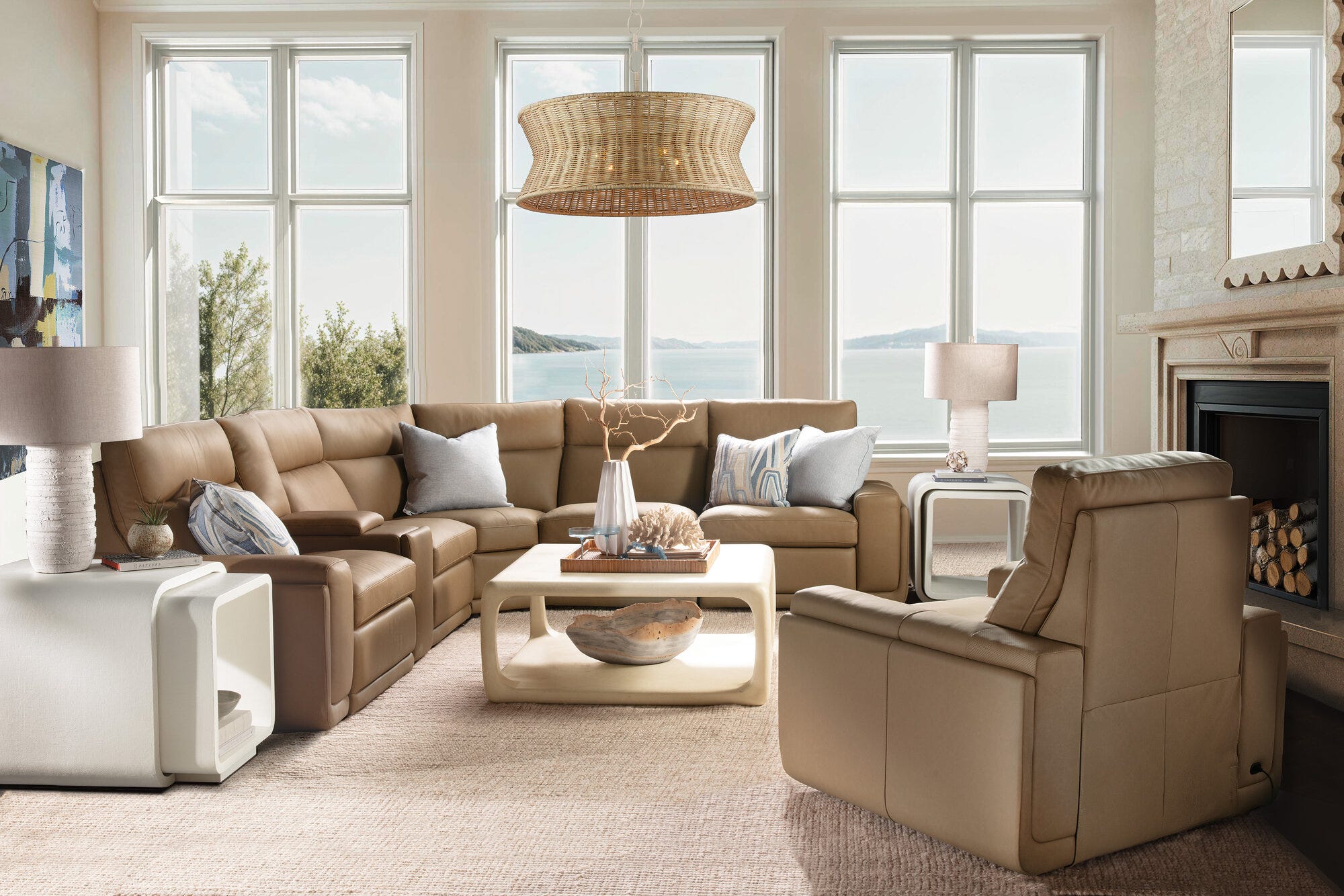 Simone Power Recliner Room Image 3