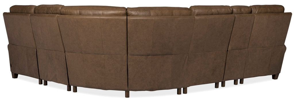 Julian Six-Piece Reclining Sectional Back