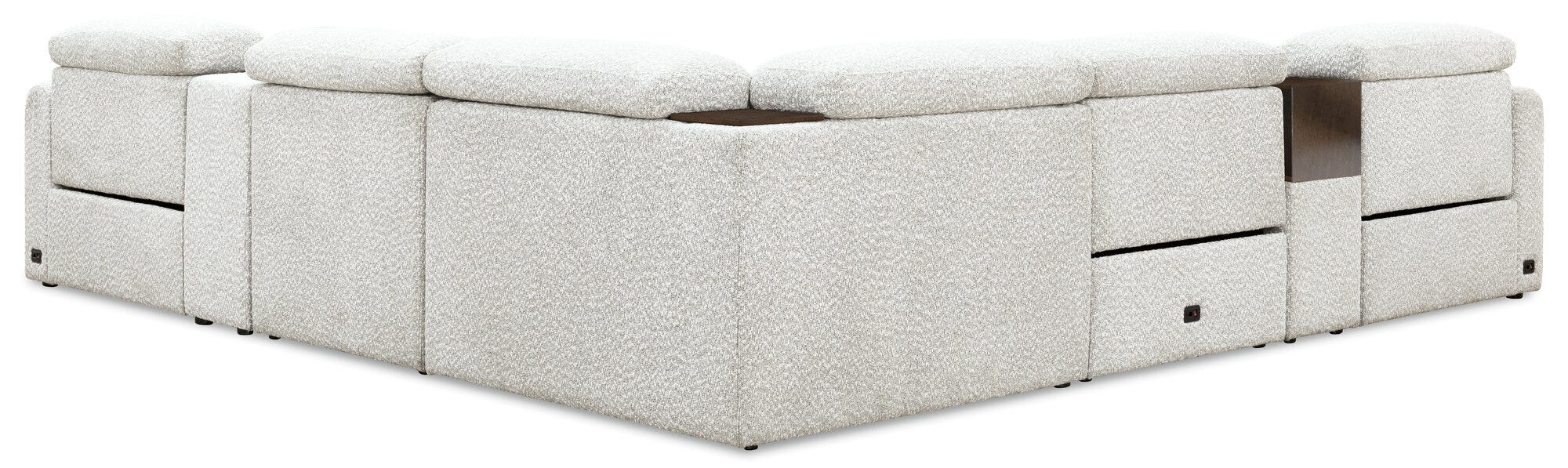 Anaheim Seven-Piece Power Sectional