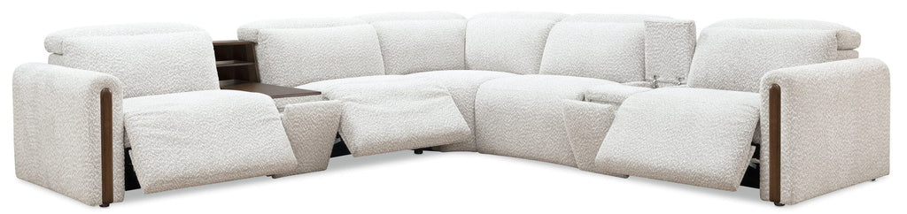 Anaheim Seven-Piece Power Sectional