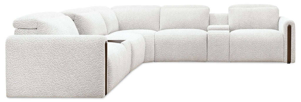 Anaheim Seven-Piece Power Sectional