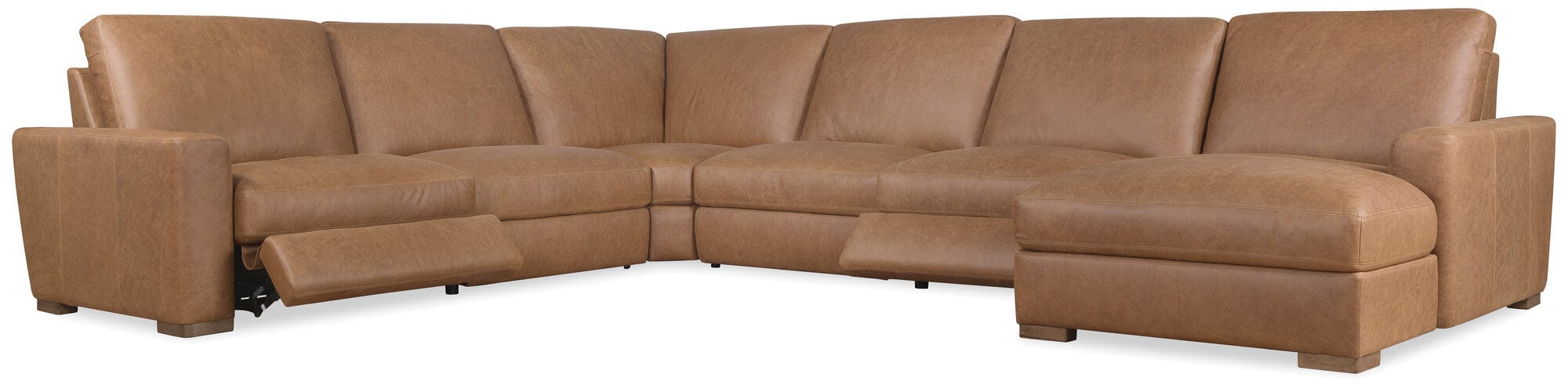 SS925 Large Living Your Way Sectional - Kingston Cognac
