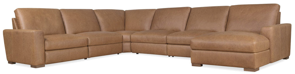 SS925 Large Living Your Way Sectional - Kingston Cognac