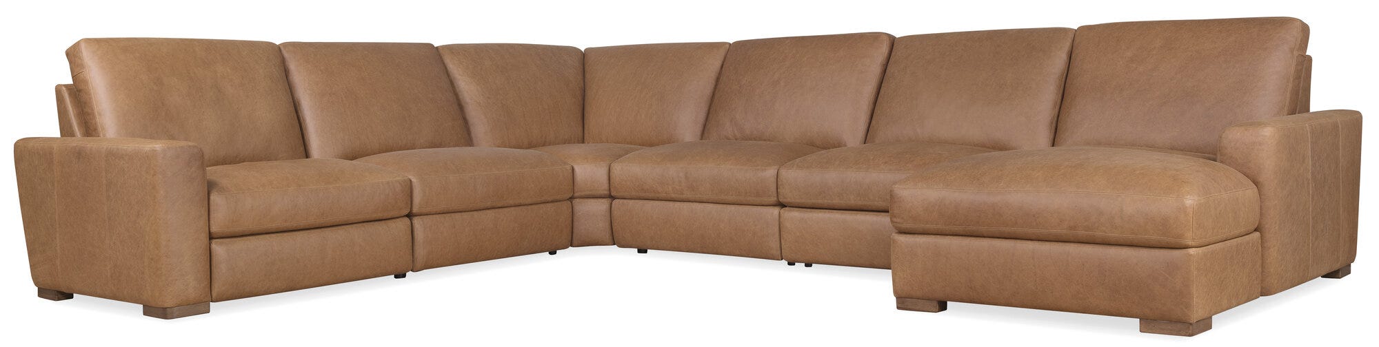 SS925 Large Living Your Way Sectional - Kingston Cognac