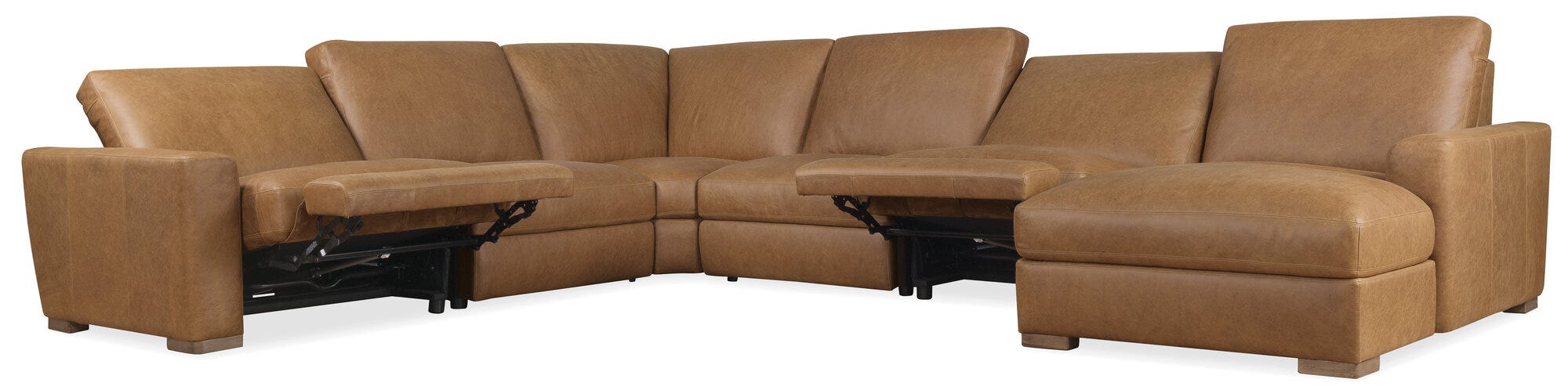 SS925 Large Living Your Way Sectional - Kingston Cognac