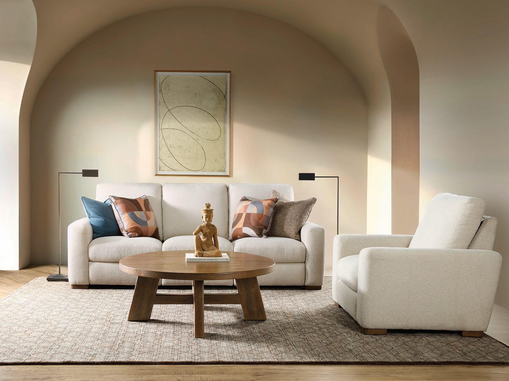 SS925 Small Living Your Way Sectional - Matera Pearl