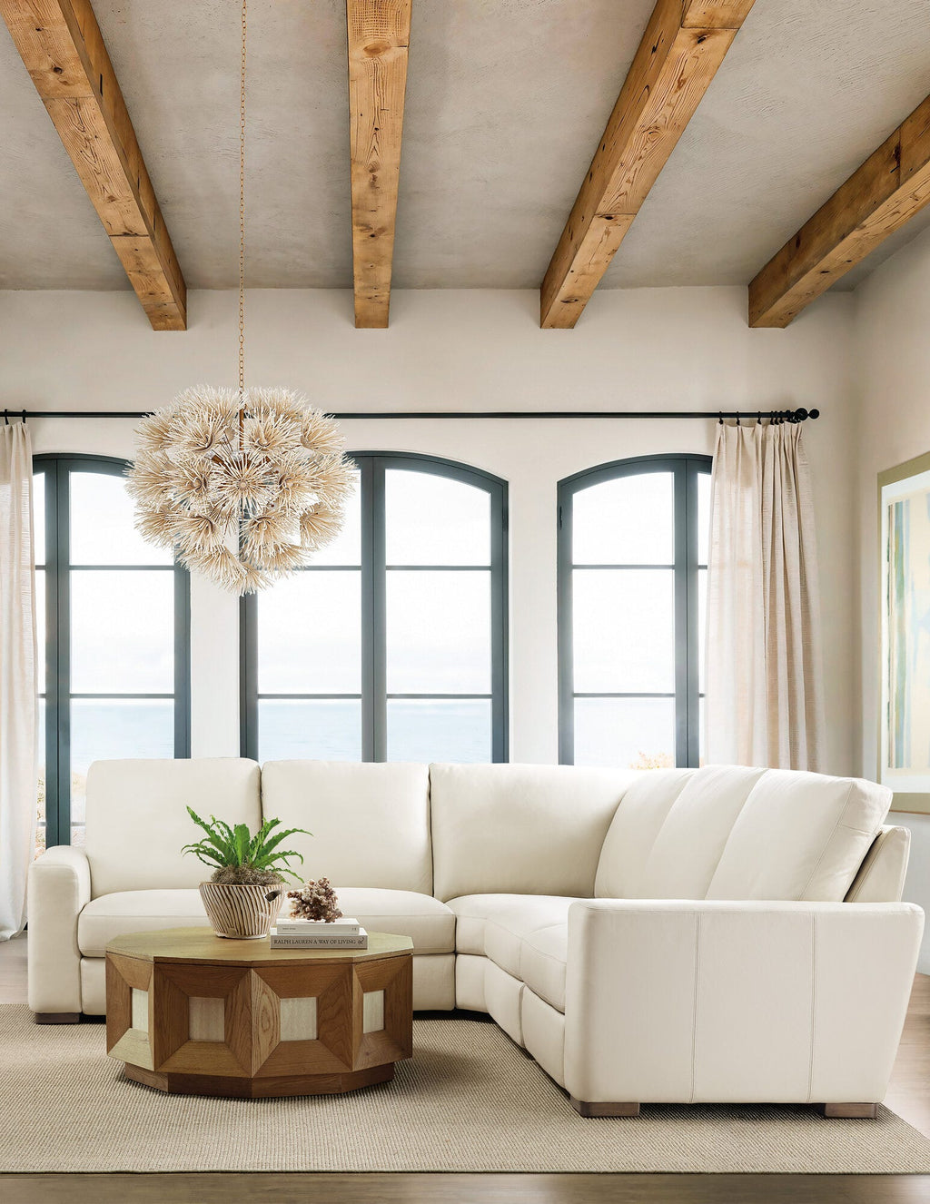 SS925 Small Living Your Way Sectional - Majestic Alabaster