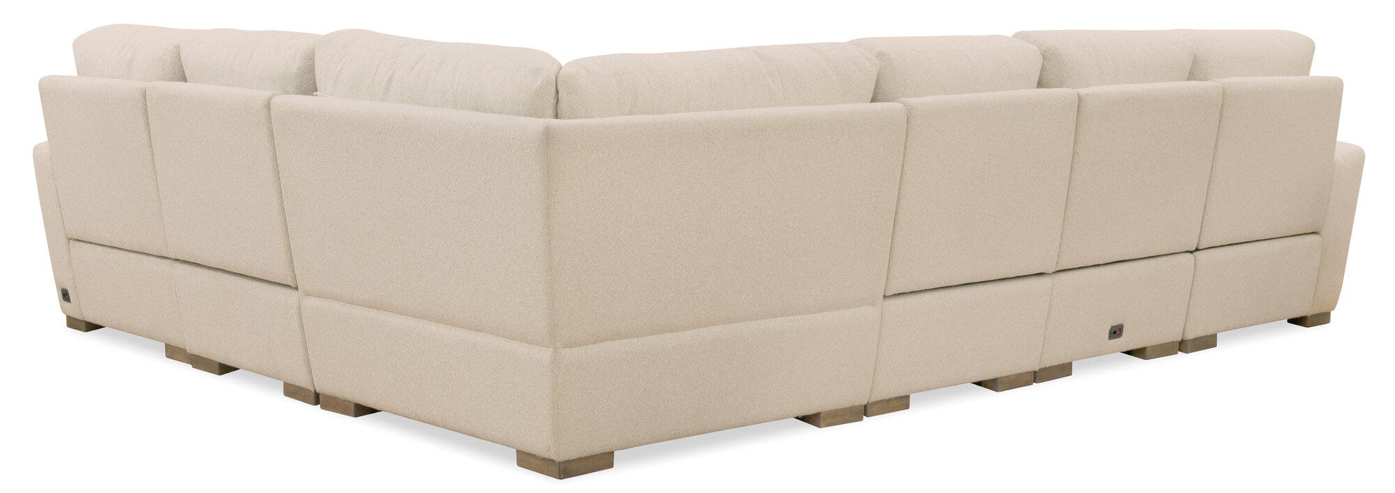 Optimus Five-Seat Sectional Silo - Back Straight