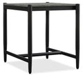 Graphite Post End Table
