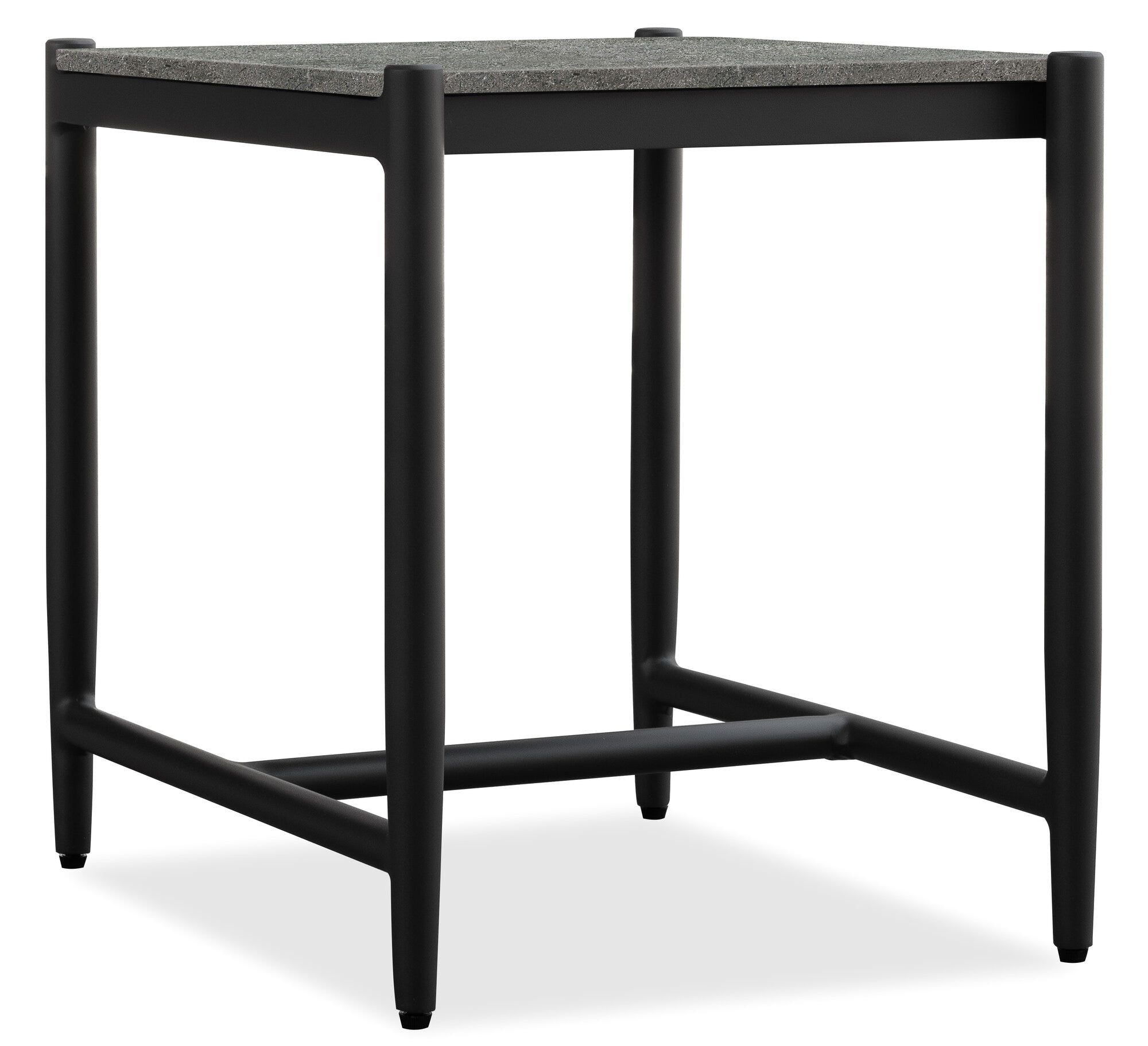 Graphite Post End Table