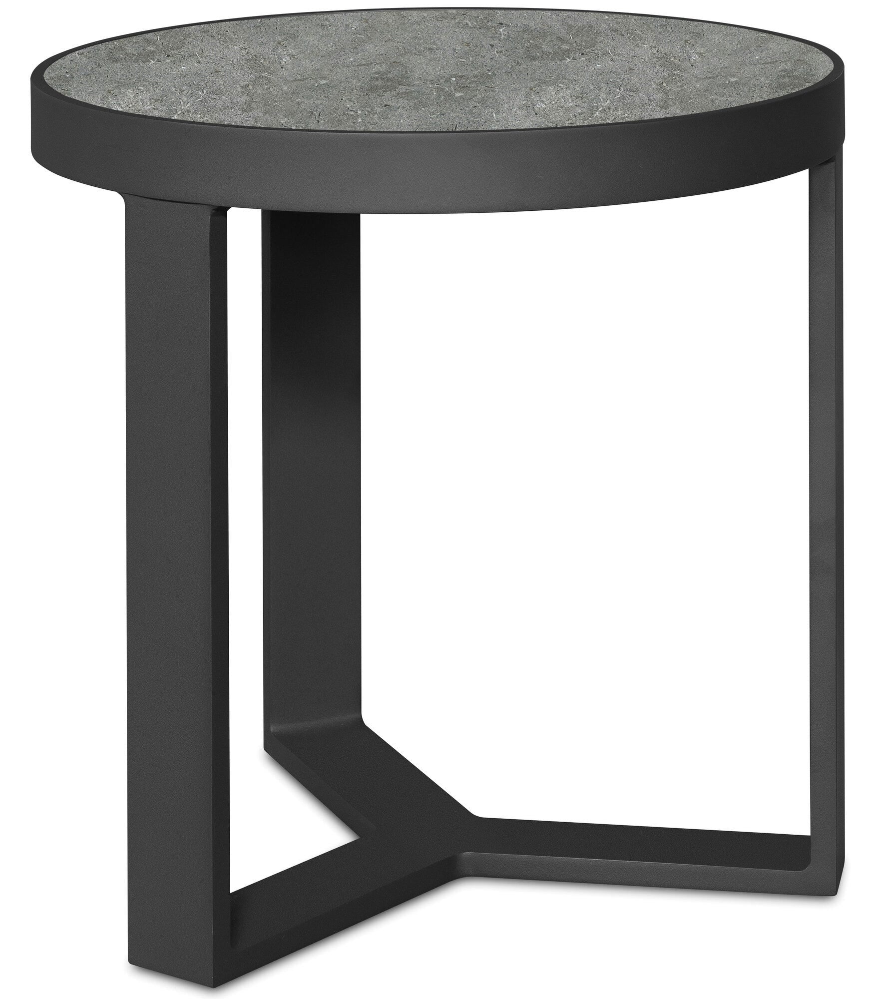 Graphite Sled End Table