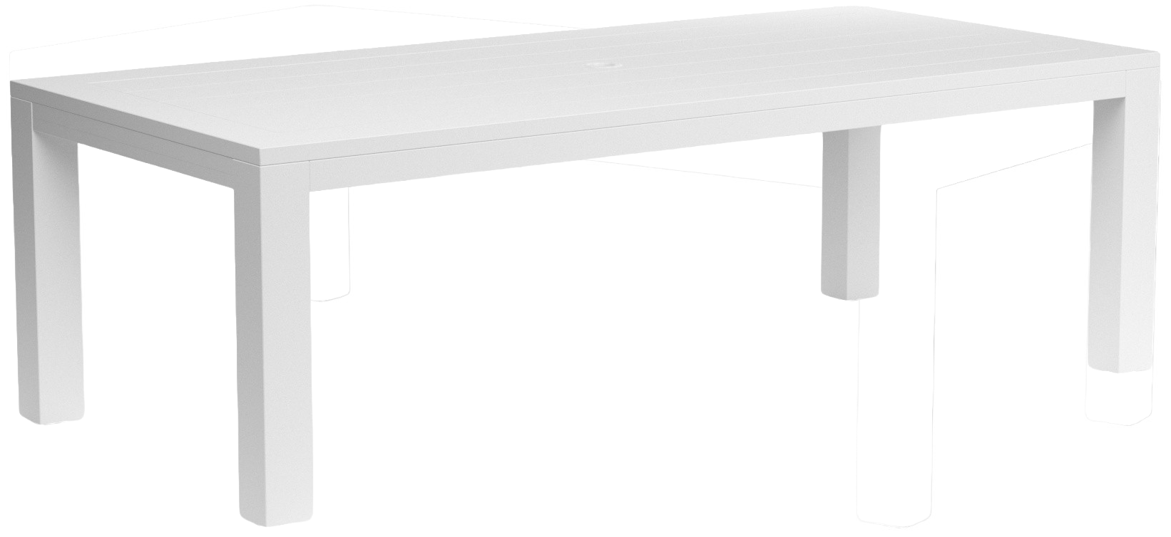 Newport 90 in. Rectangular Dining Table