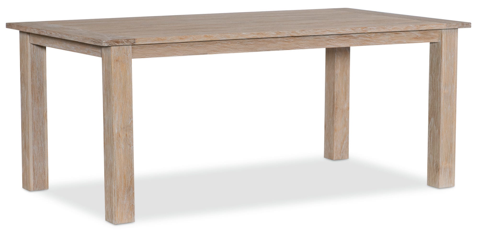 Coastal Teak 72 in. Rectangular Dining Table