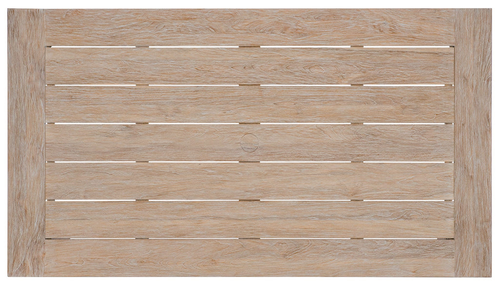 Coastal Teak 72 in. Rectangular Dining Table