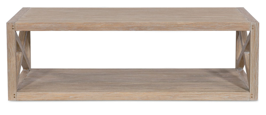 Coastal Teak X Coffee Table