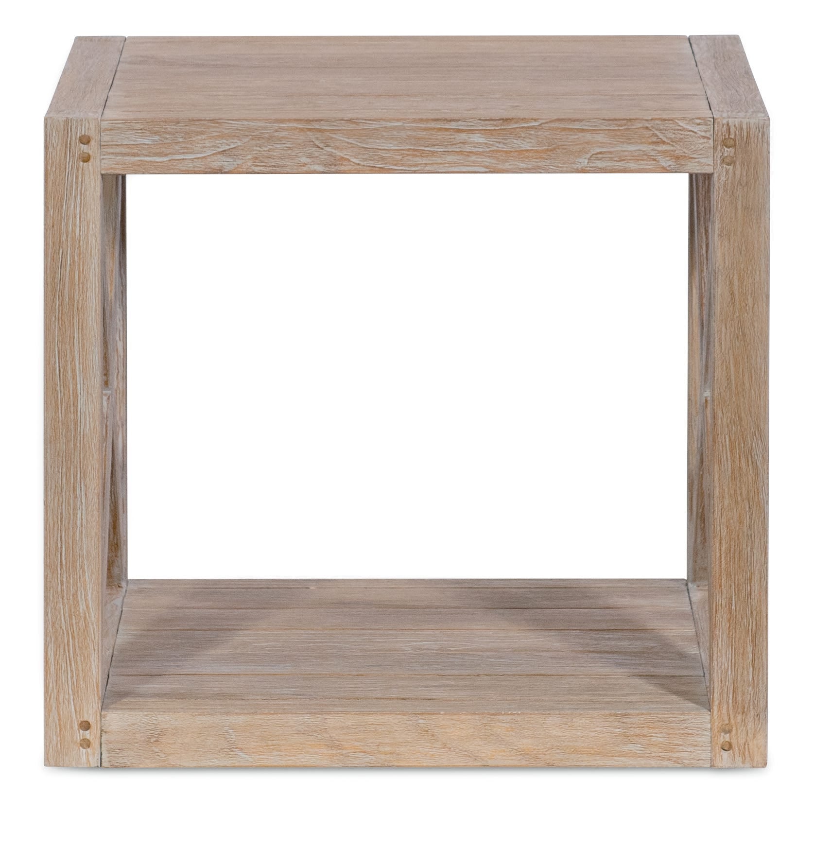 Coastal Teak X End Table