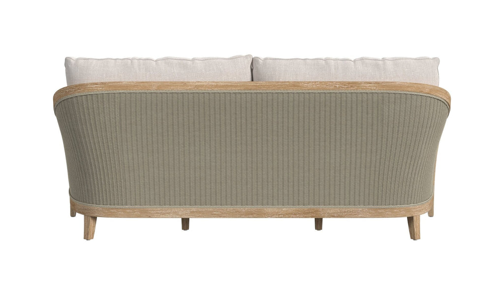 Cambria Sofa in Canvas Canvas w/ Self Welt