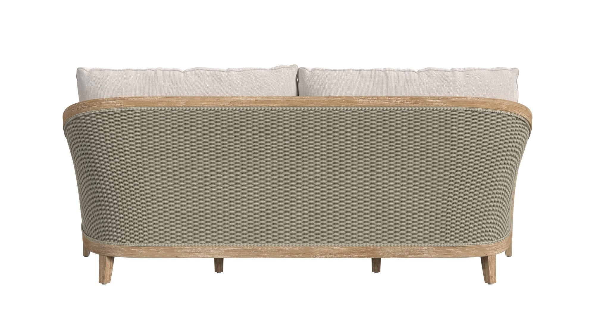 Cambria Sofa in Canvas Canvas w/ Self Welt