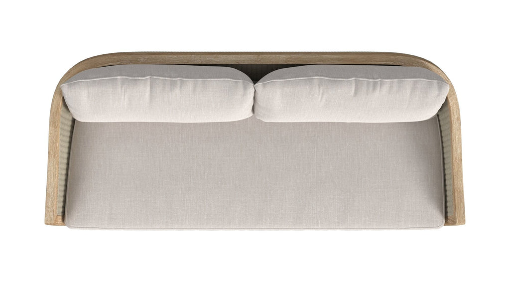 Cambria Sofa in Canvas Canvas w/ Self Welt
