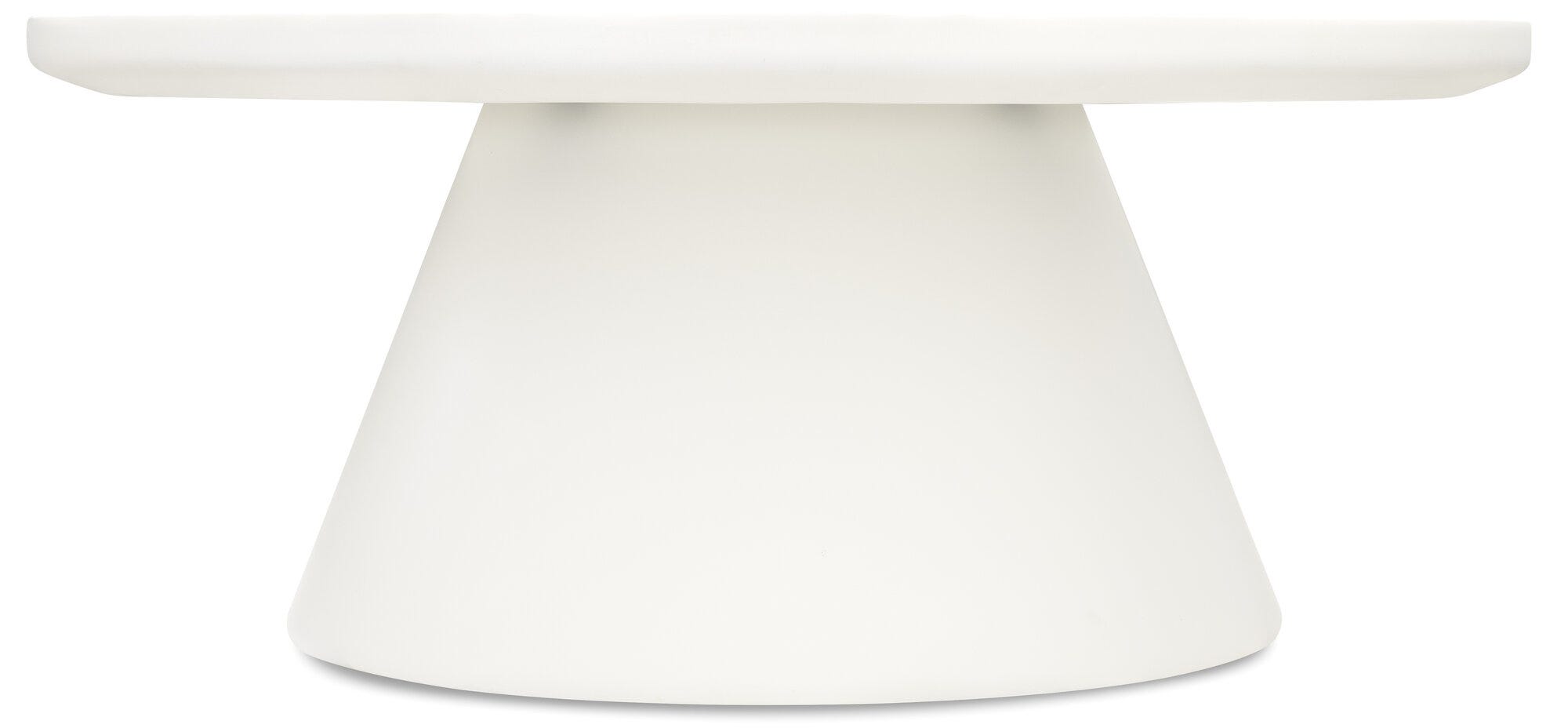 Bone Pedestal Coffee Table