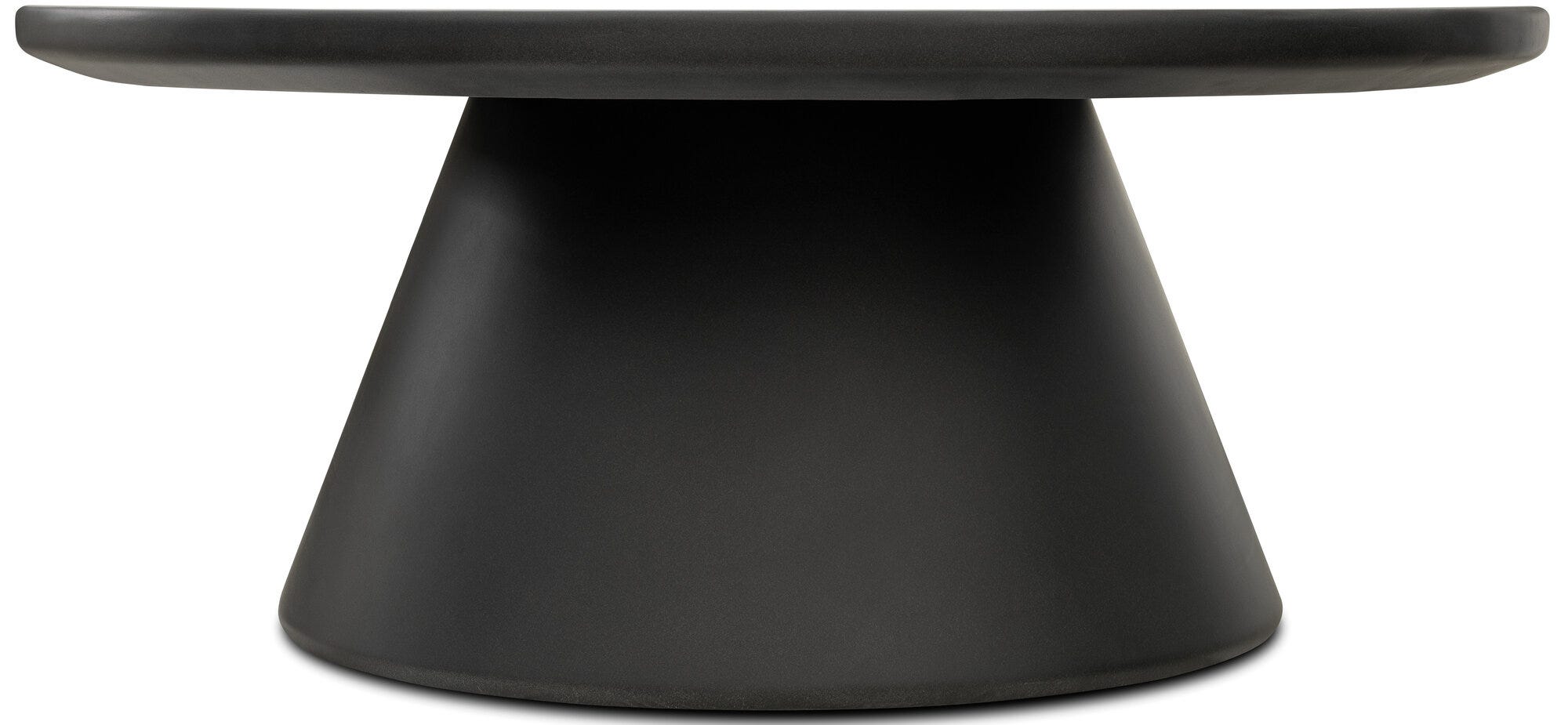 PHANTOM for Dark Grey Pedestal Coffee Table