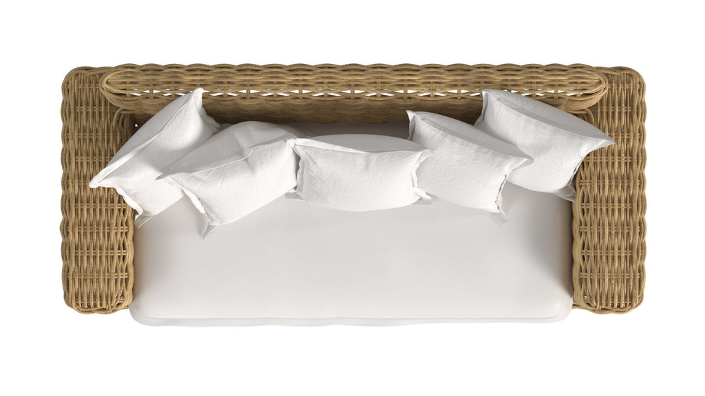 Playa Loveseat Top Down View