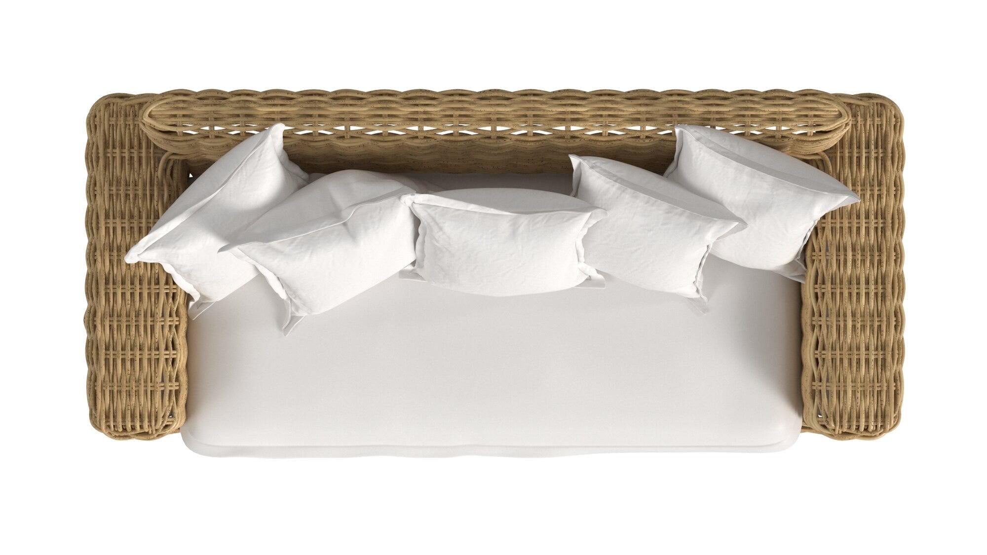 Playa Loveseat Top Down View