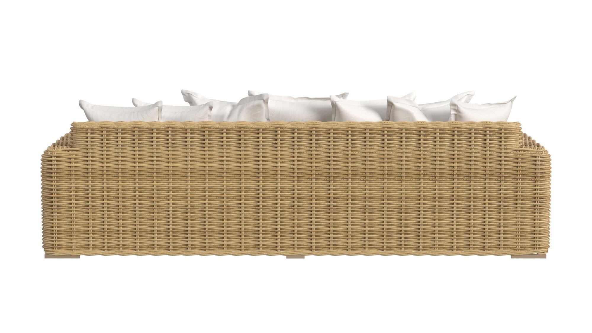 Playa Sofa in Soothe Pearl w/ Flange Welt