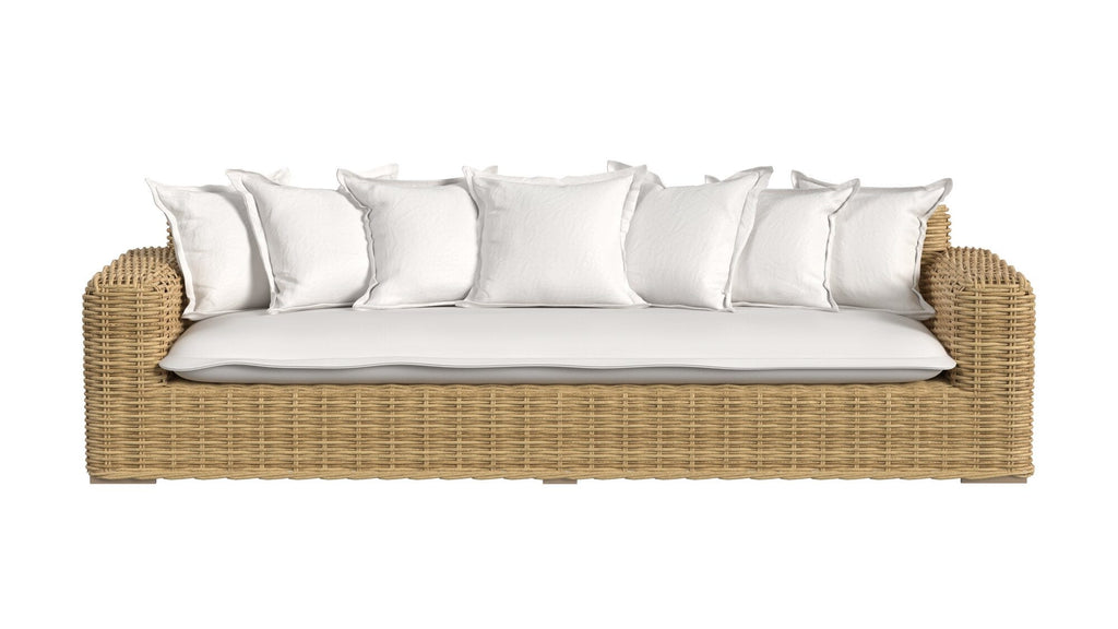Playa Sofa in Soothe Pearl w/ Flange Welt