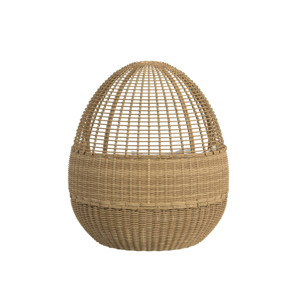 Playa Daybed in Soothe Pearl w/ Flange Welt