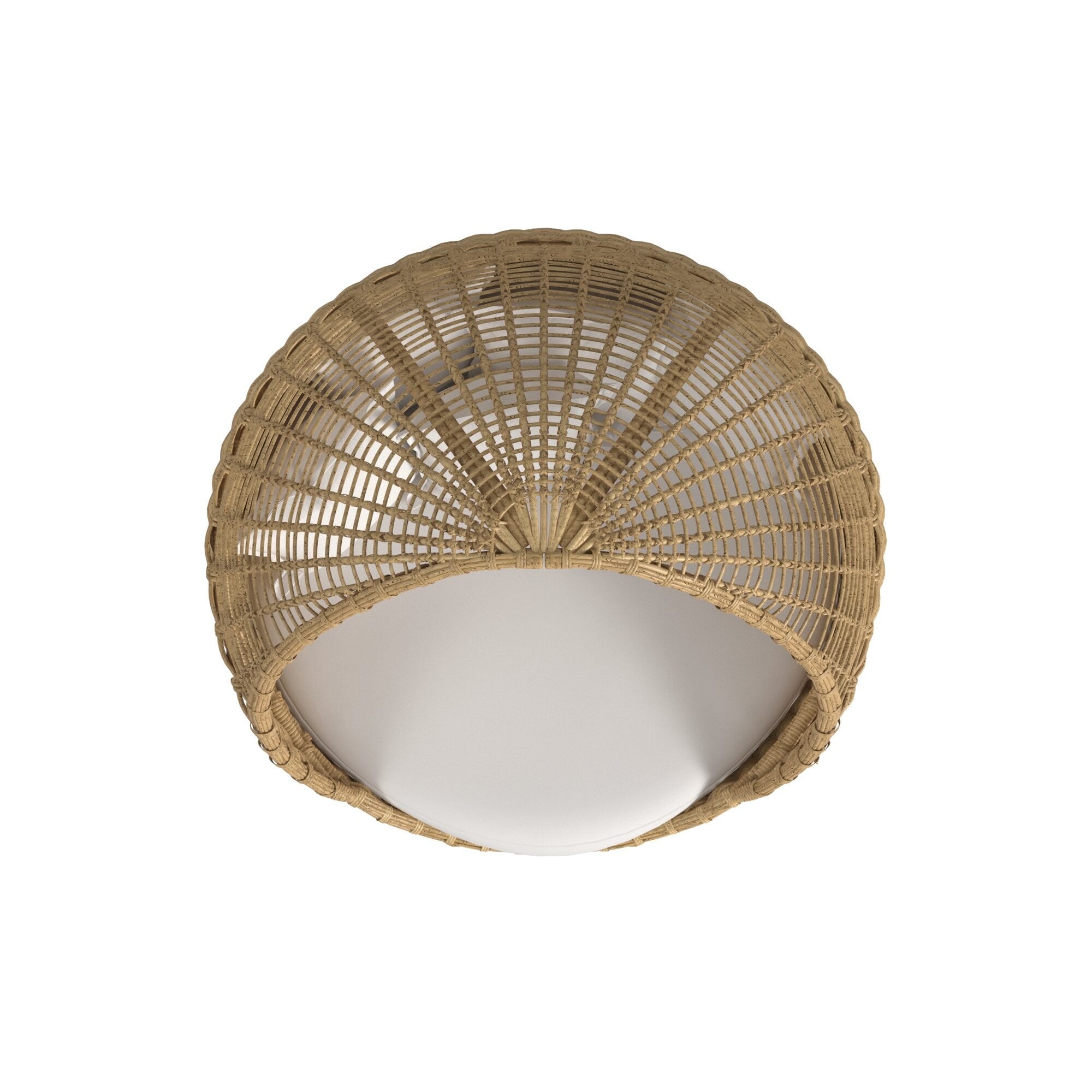 Playa Daybed in Soothe Pearl w/ Flange Welt