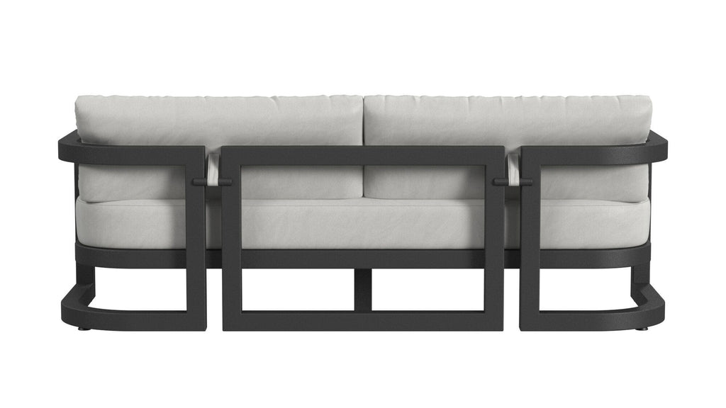 Malibu Sofa in Cast Silver, No Welt