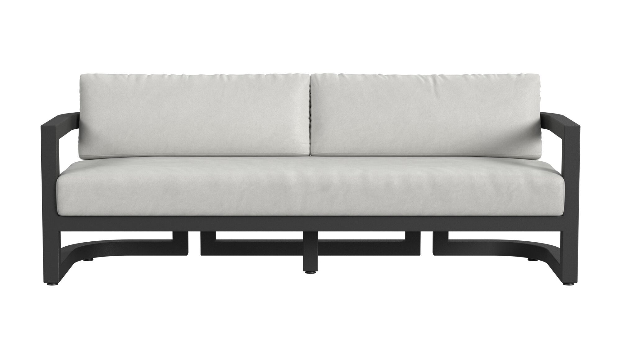 Malibu Sofa in Cast Silver, No Welt
