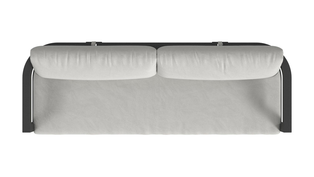 Malibu Sofa in Cast Silver, No Welt