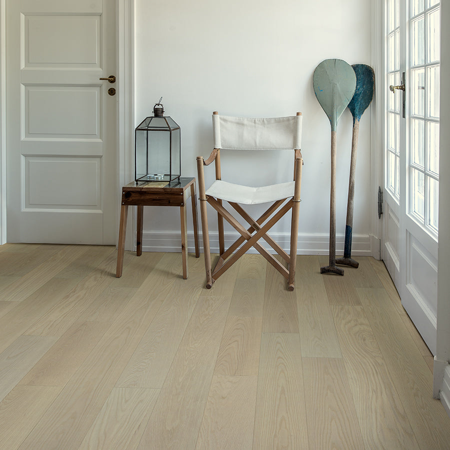 Serenity Fair Oak Room - White Oak Hardwood Flooring