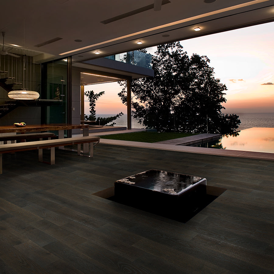 Serenity Honest Oak Room - white oak engineered flooring
