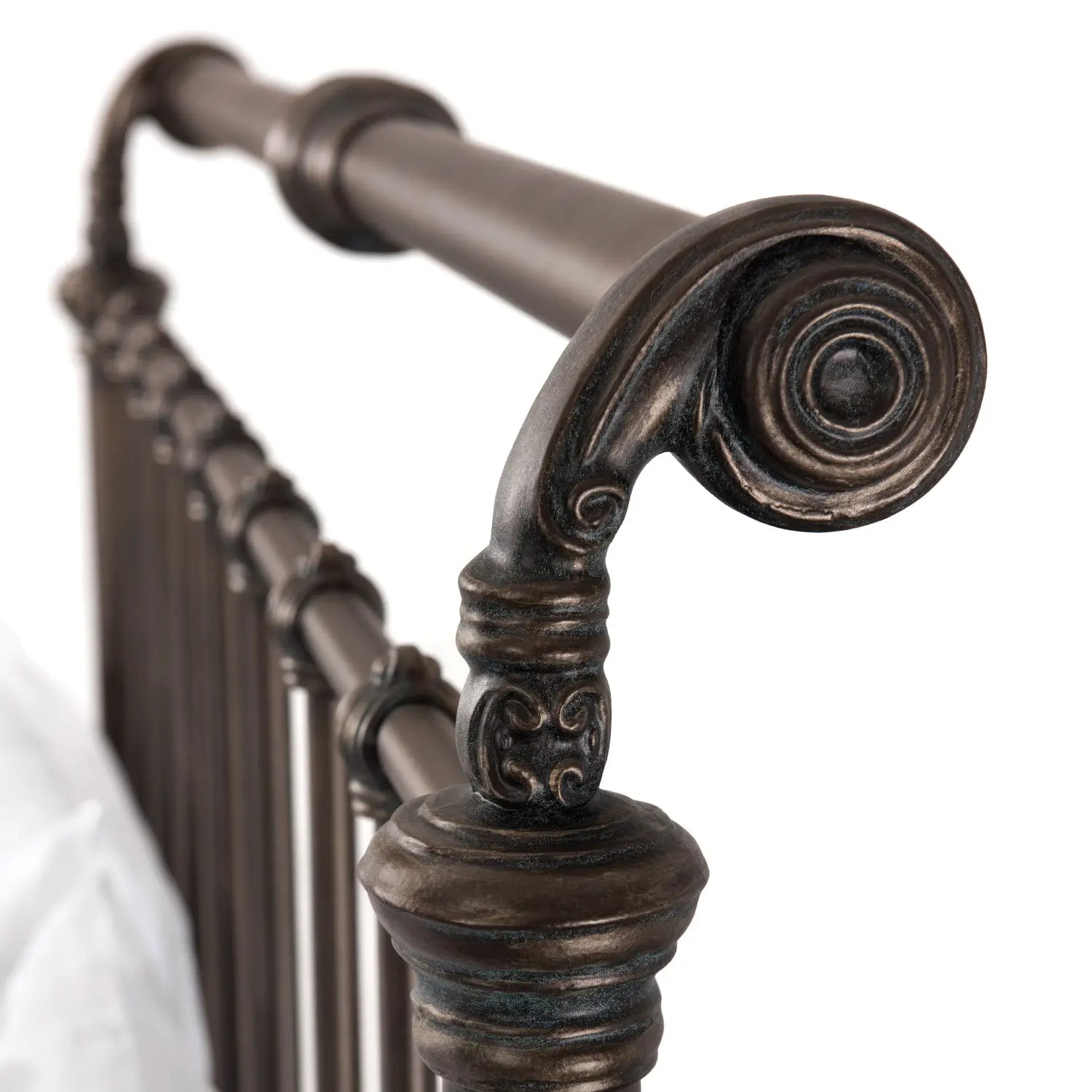 Sheffield 1039MS queen HBMS Aged Bronze finish closeup