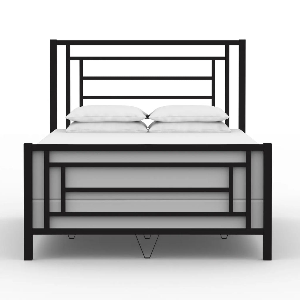 Sunset 1320 queen CBMPF MatteBlack finish front C
