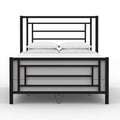 Sunset 1320 queen CBMPF MatteBlack finish front C