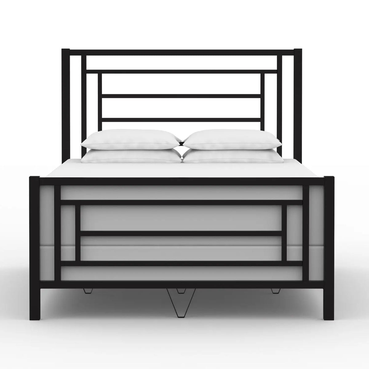 Sunset 1320 queen CBMPF MatteBlack finish front C
