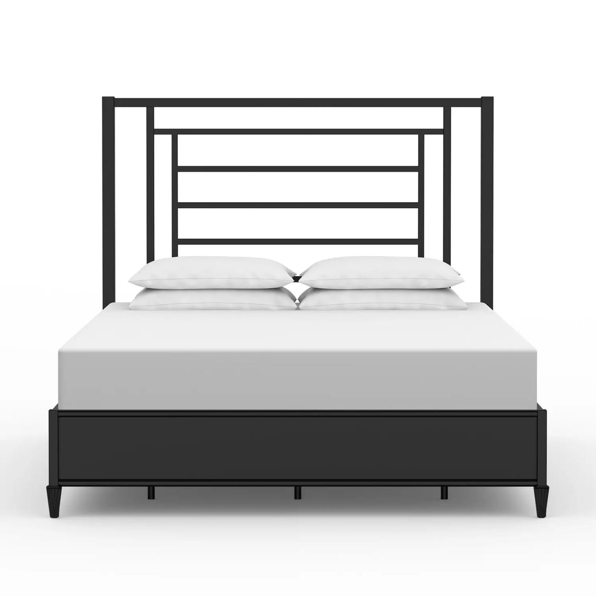 Sunset 1320 queen HBMS MatteBlack finish front C