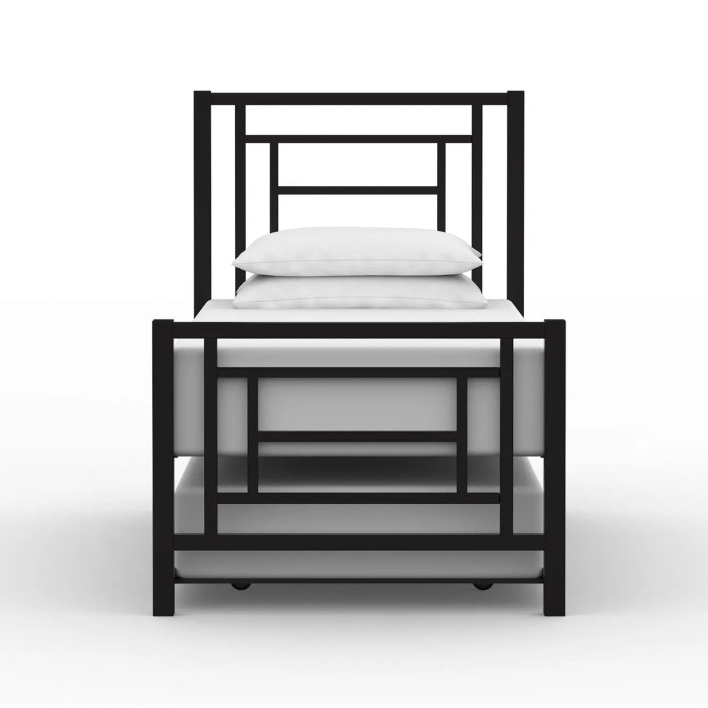 Sunset 1320 twin CBSTR MatteBlack finish front1 C