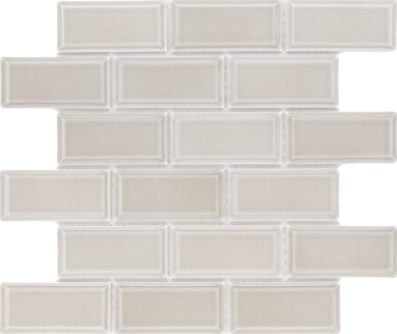 Roca Tile - 2 x 4 Brick Beveled 12 x 12 Mosaic