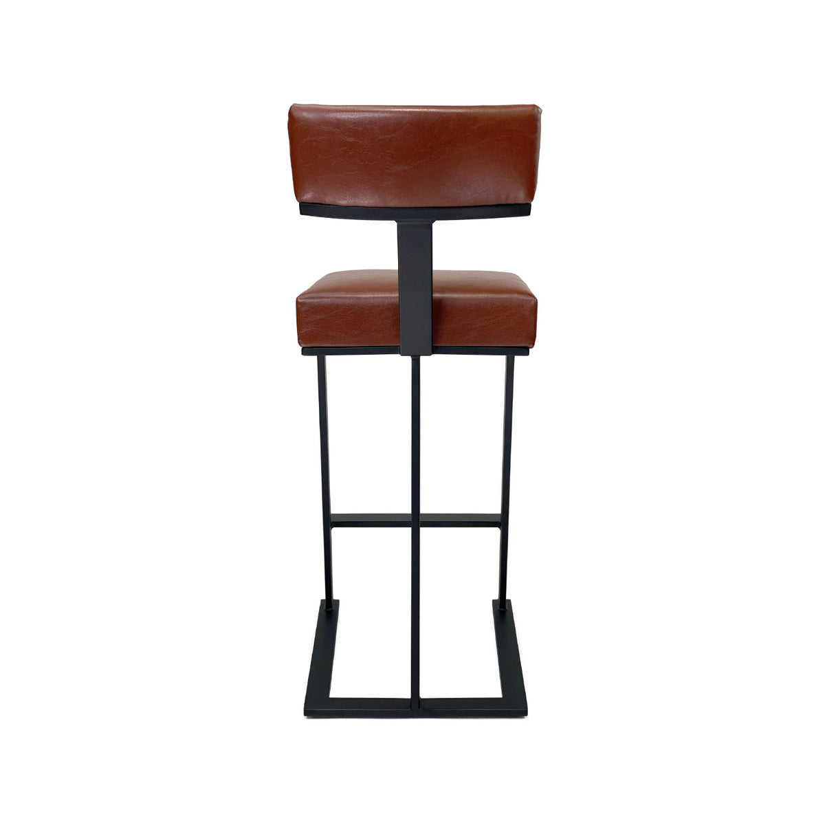 Tov B261H26XS MatteBlack finish YosemiteChestnut fabric back